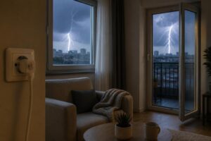 Gök Gürültüsünde Evde Güvenli Kalma Rehberi: Prizler, Pencereler ve Balkon İçin Hangi Önlemler Alınmalı?