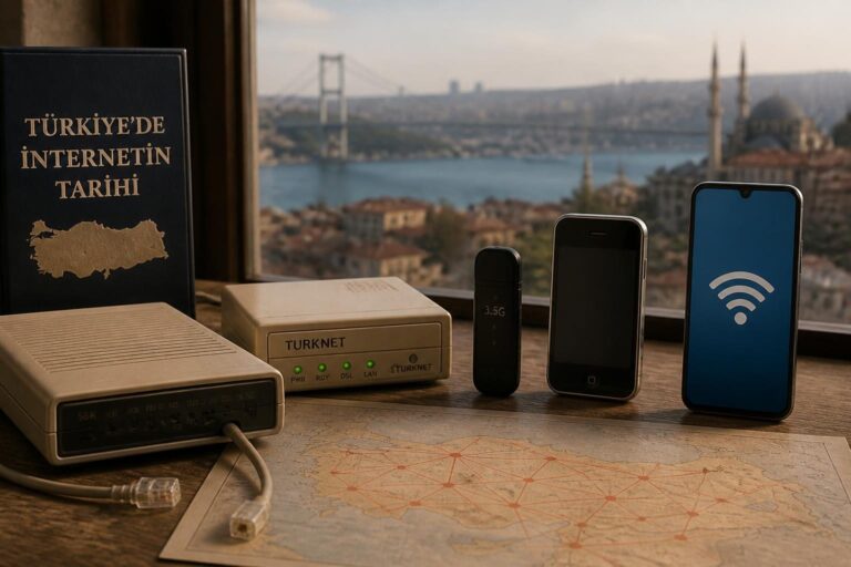 Türkiye’de İnternet Ne Zaman Yaygınlaştı? Akademik Ağdan Mobil İnternete Dönüşümün Kilometre Taşları